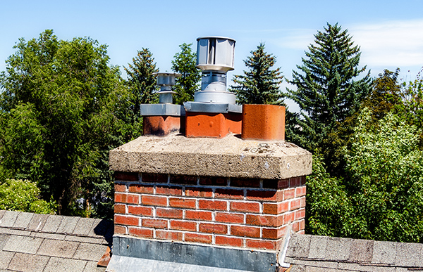 Residential roof and exterior detail.